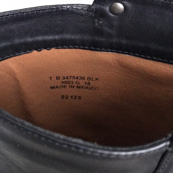 NWT Frye Melissa Stud Back Zip Boots - Picture 8 of 13